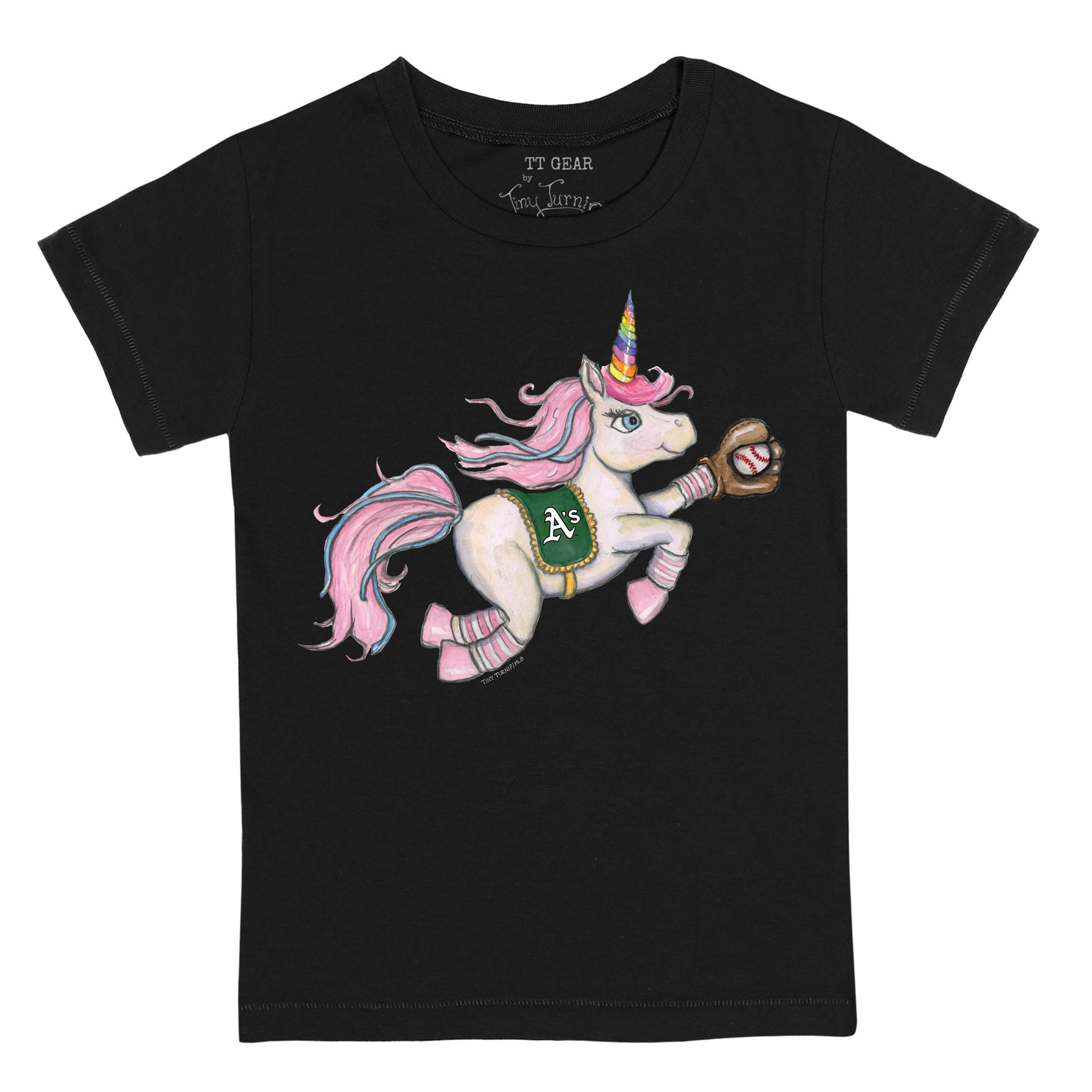 Oakland Athletics Unicorn Tee Shirt