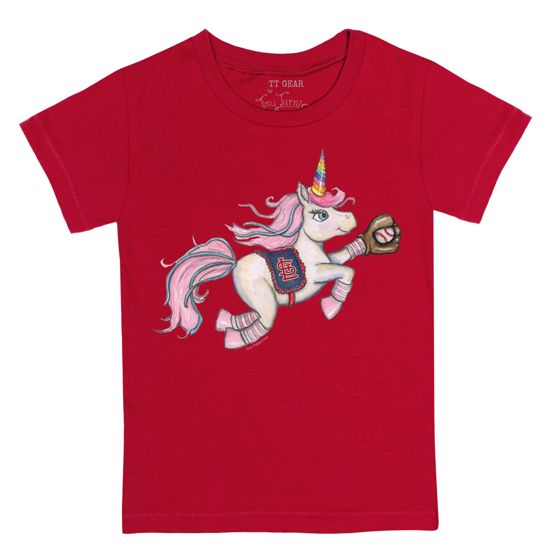 St. Louis Cardinals Unicorn Tee Shirt