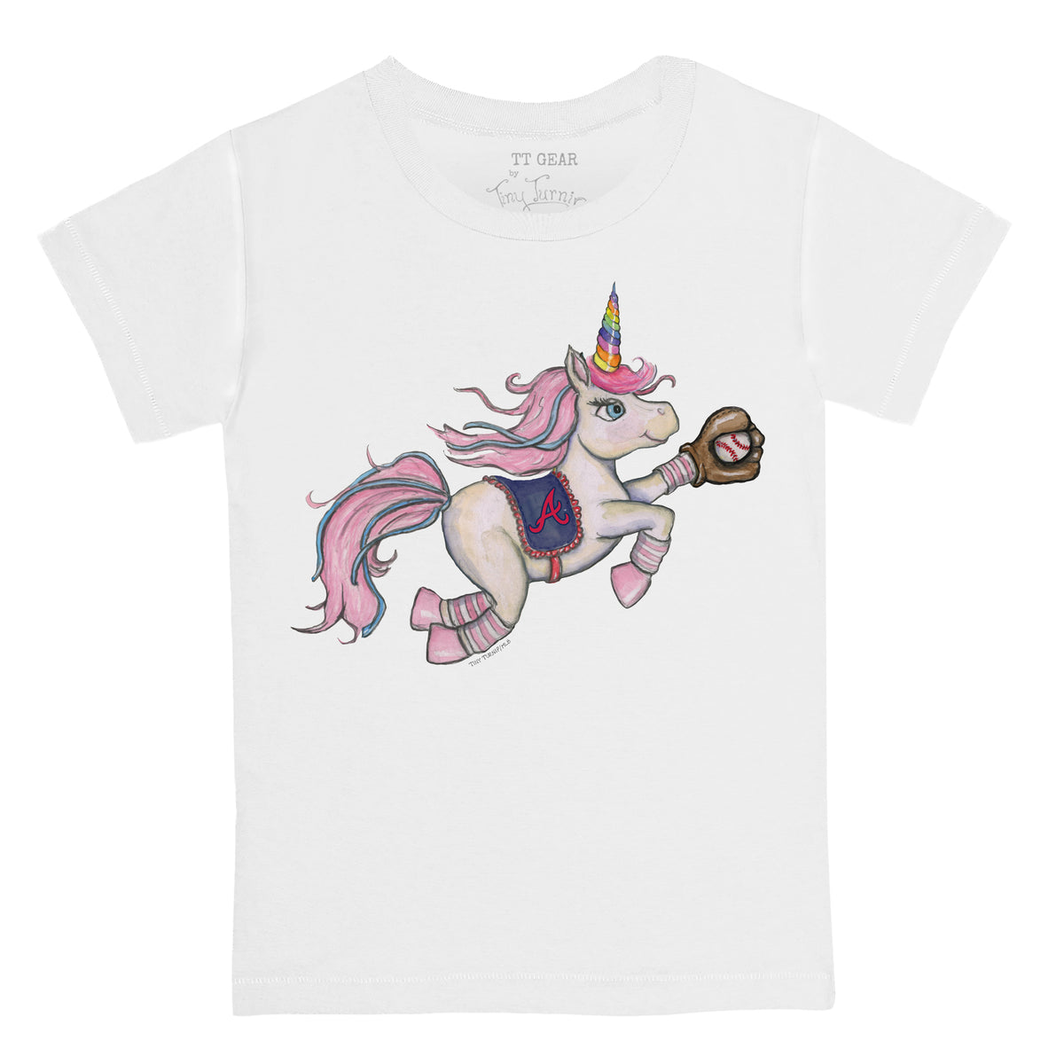 Atlanta Braves Unicorn Tee Shirt