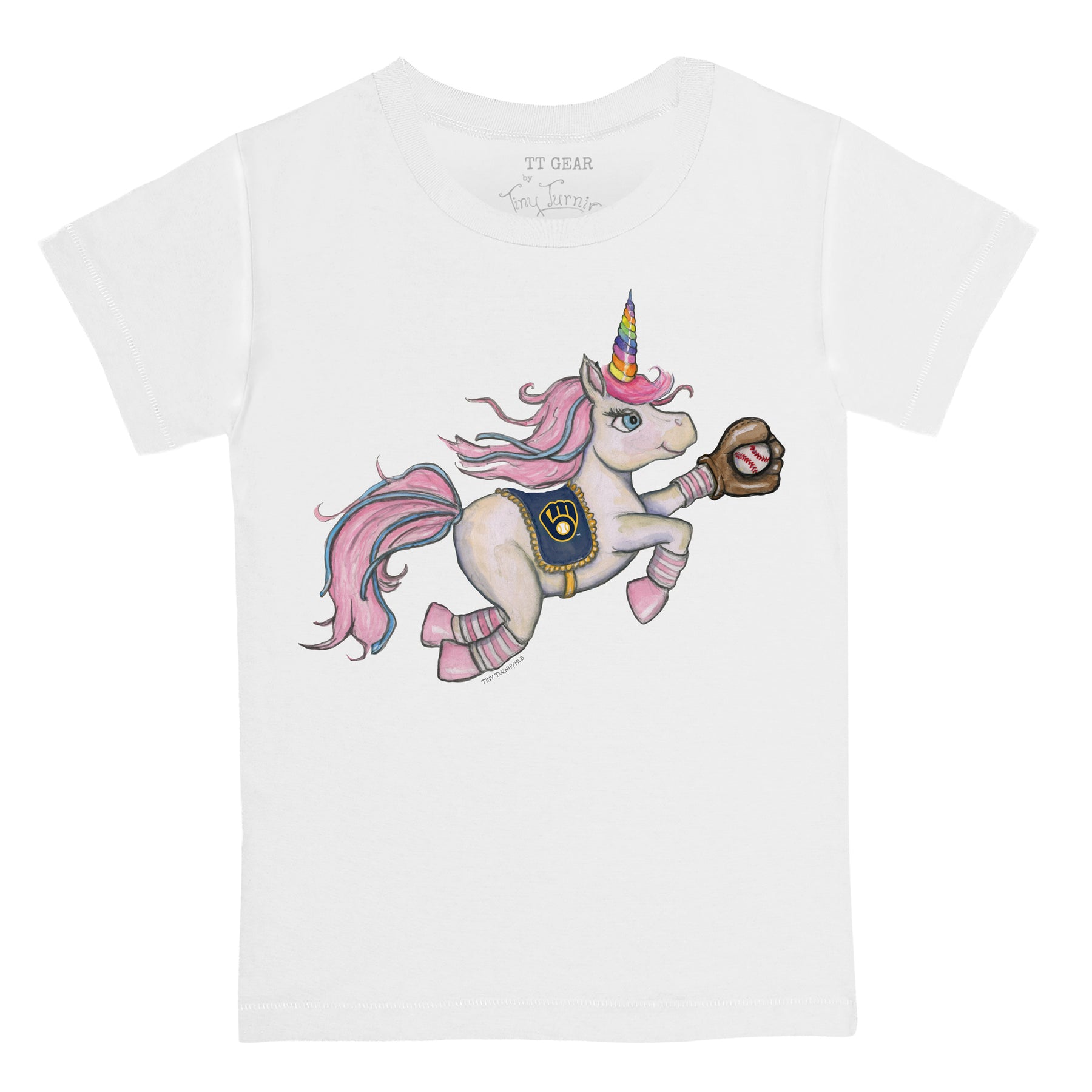 Milwaukee Brewers Unicorn Tee Shirt