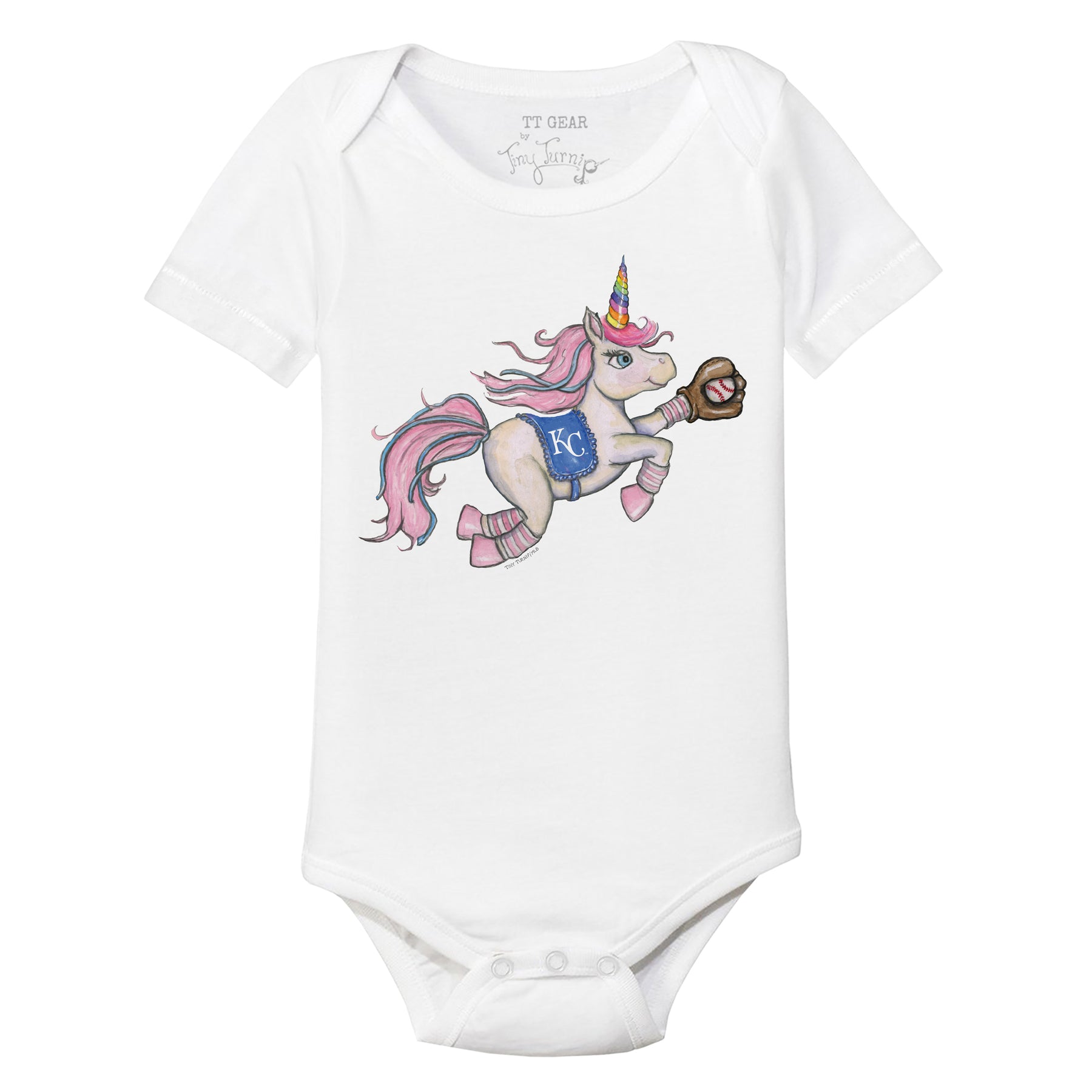 Kansas City Royals Unicorn Short Sleeve Snapper