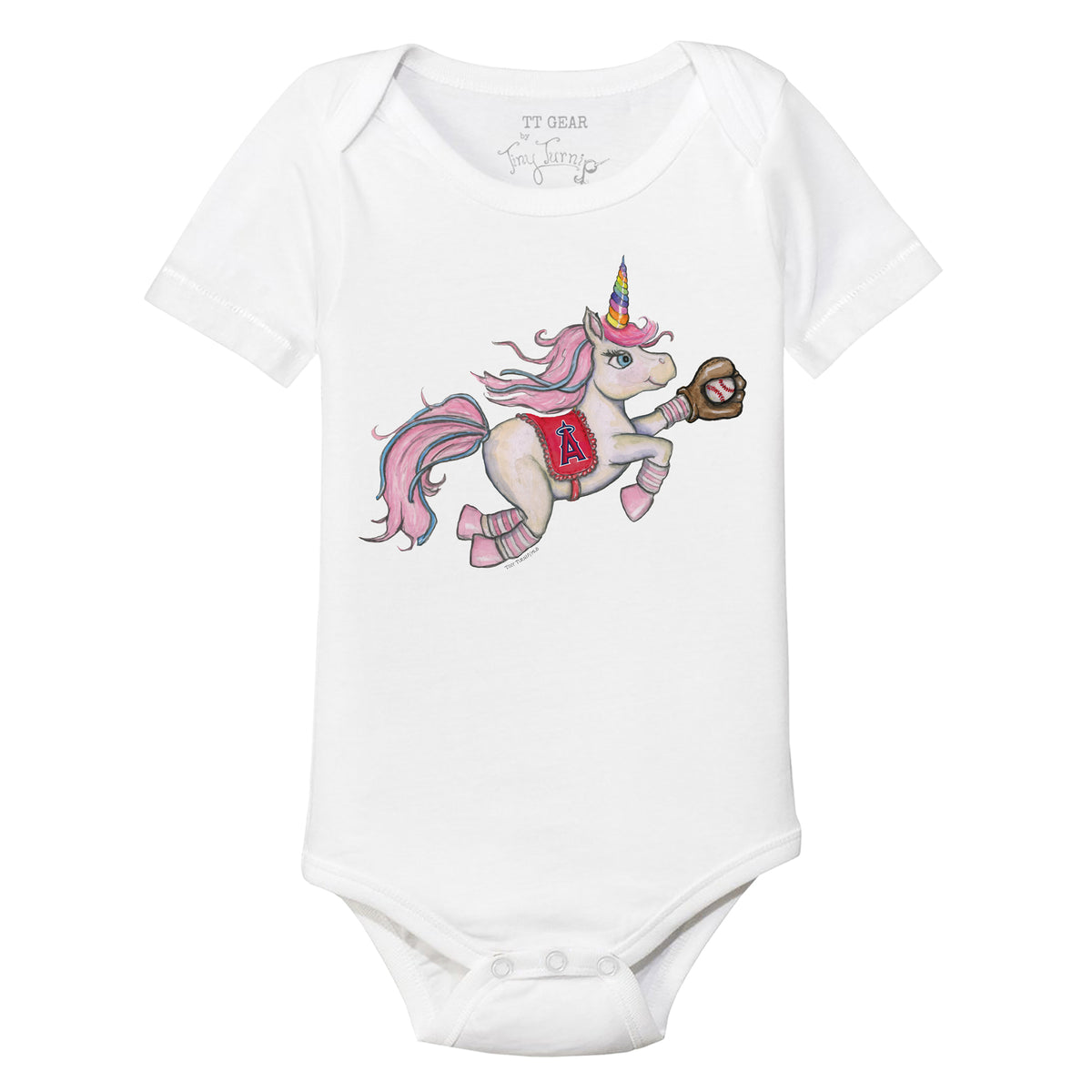 Los Angeles Angels Unicorn Short Sleeve Snapper