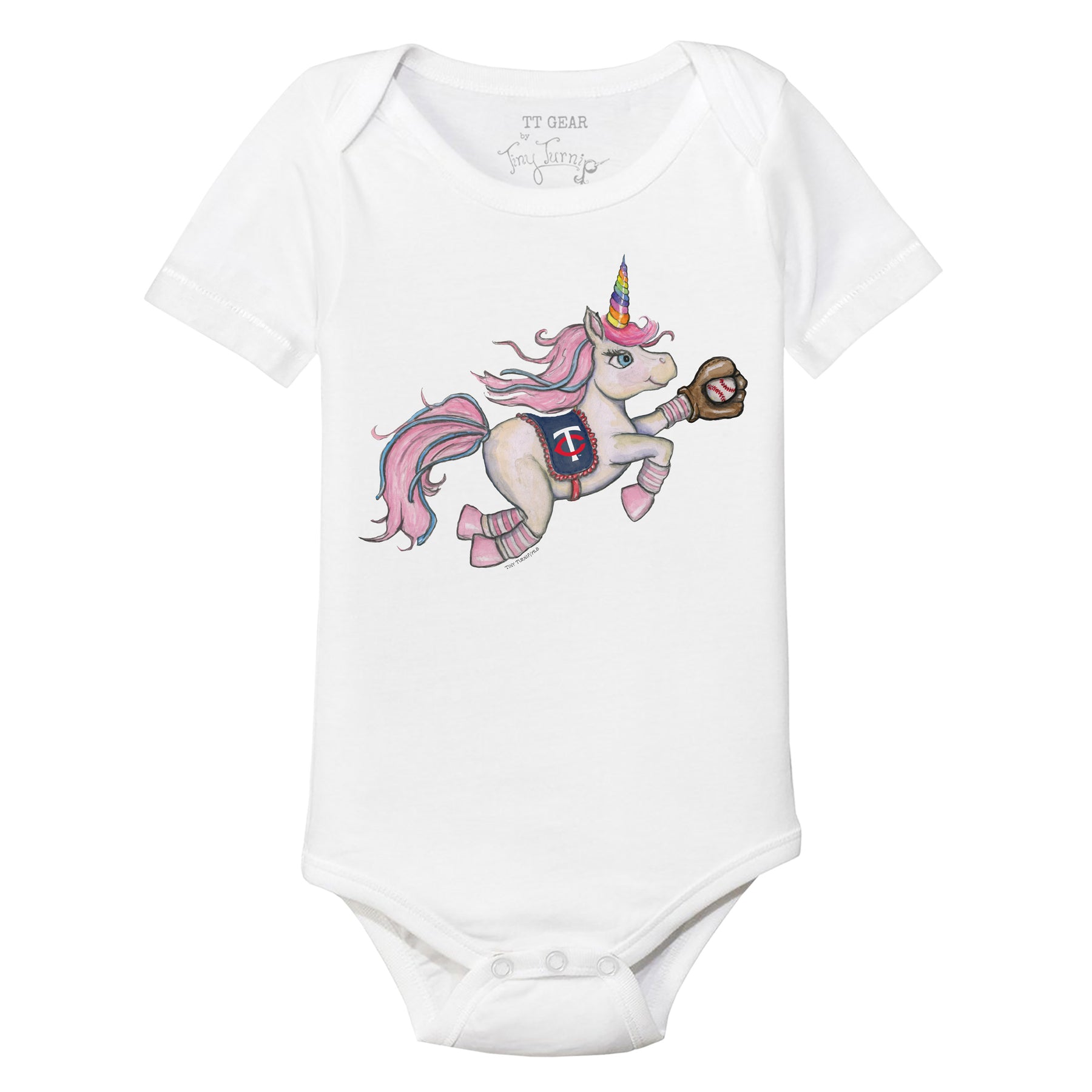 Minnesota Twins Unicorn Short Sleeve Snapper