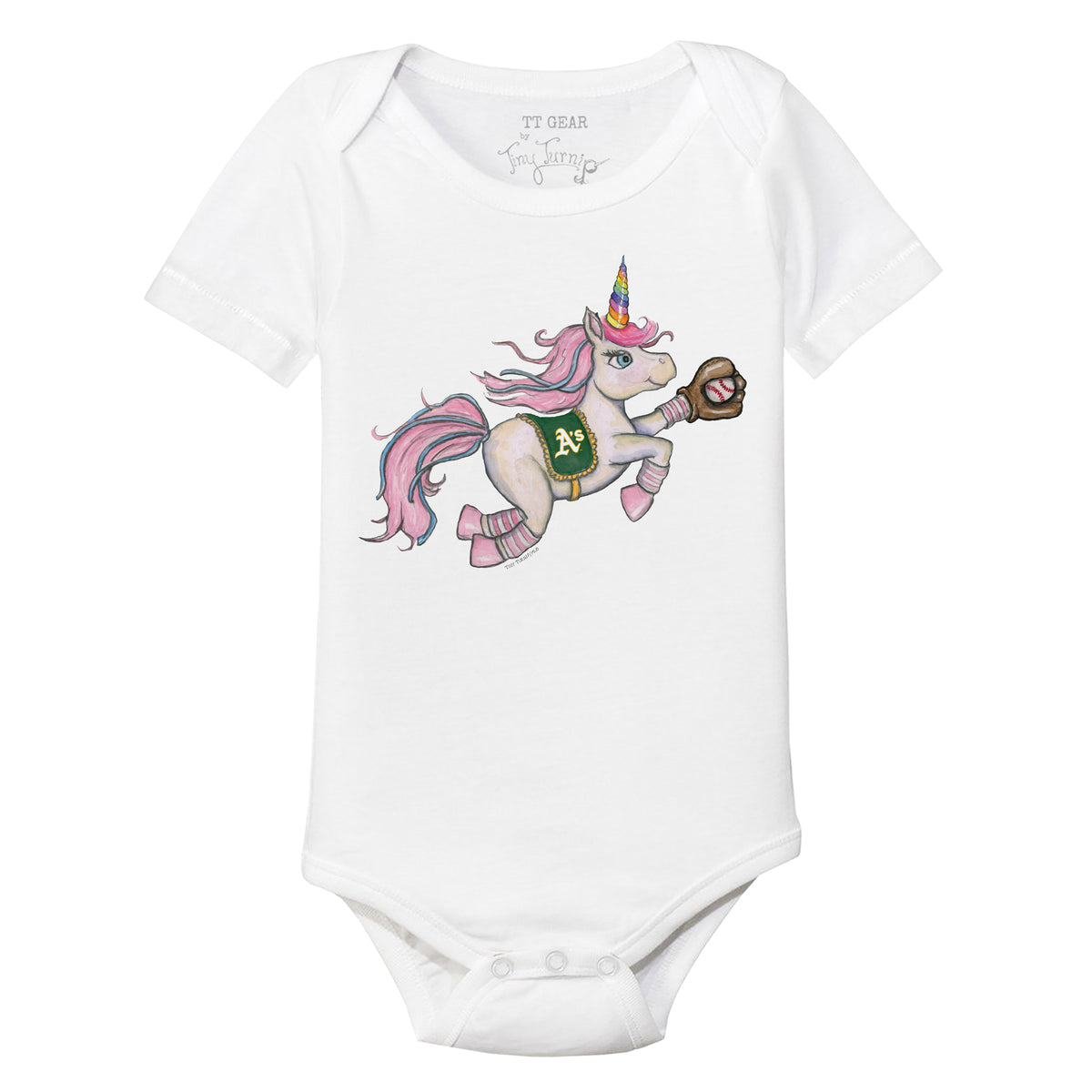 Oakland Athletics Unicorn Short Sleeve Snapper