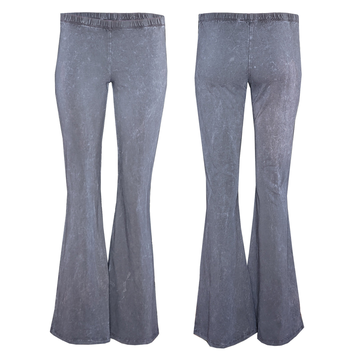 Ash Mineral Wash Flare Pant