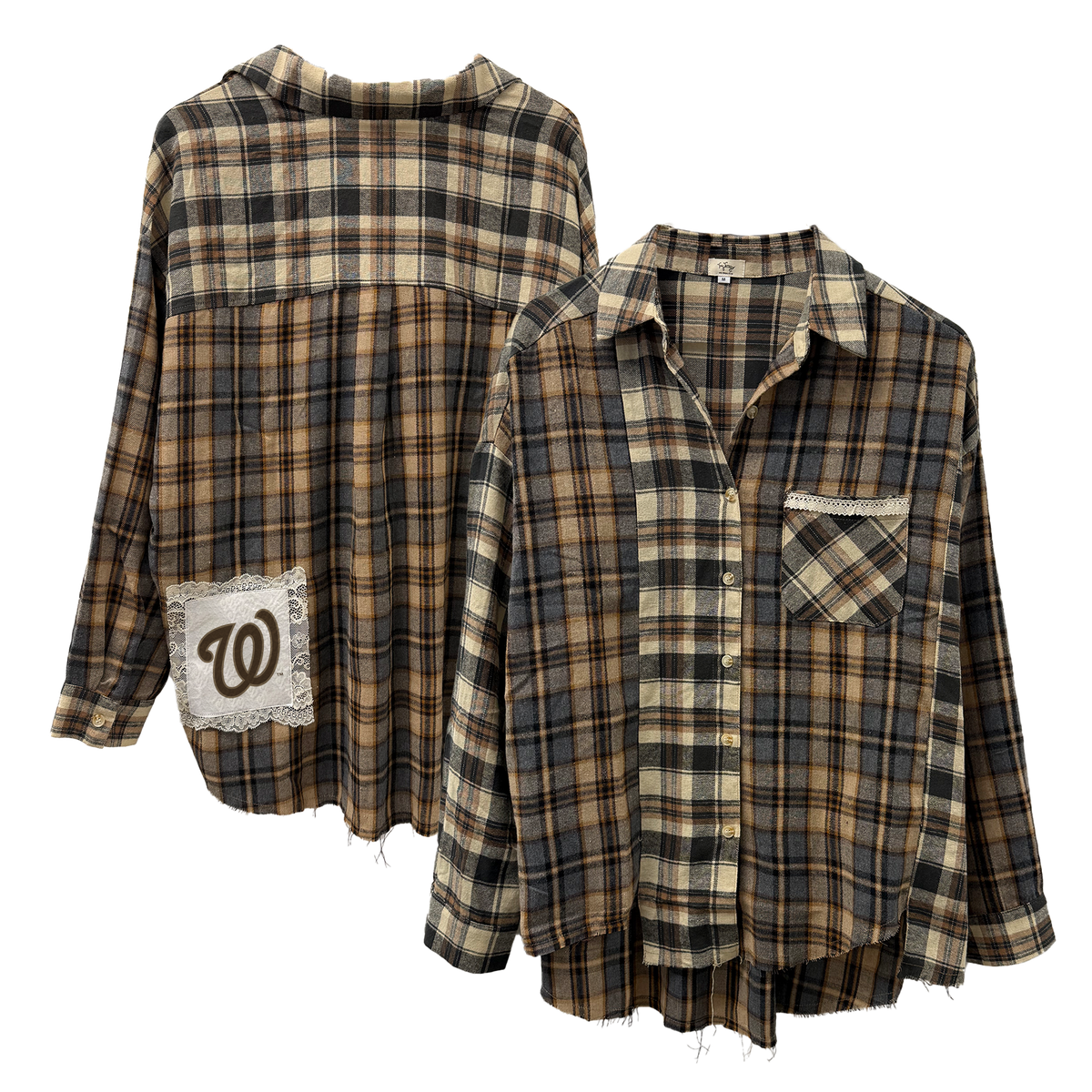 Washington Nationals Oat Flannel