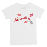 Washington Nationals Lipstick Kid's Tee Shirt - Tiny Turnip
