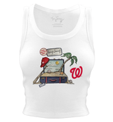 Washington Nationals Spring Training 2026 Crop Tank - Tiny Turnip