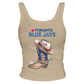 Toronto Blue Jays Cowboy Boot Ribbed Tank