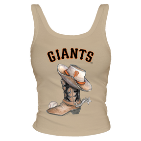 San Francisco Giants Cowboy Boot Ribbed Tank