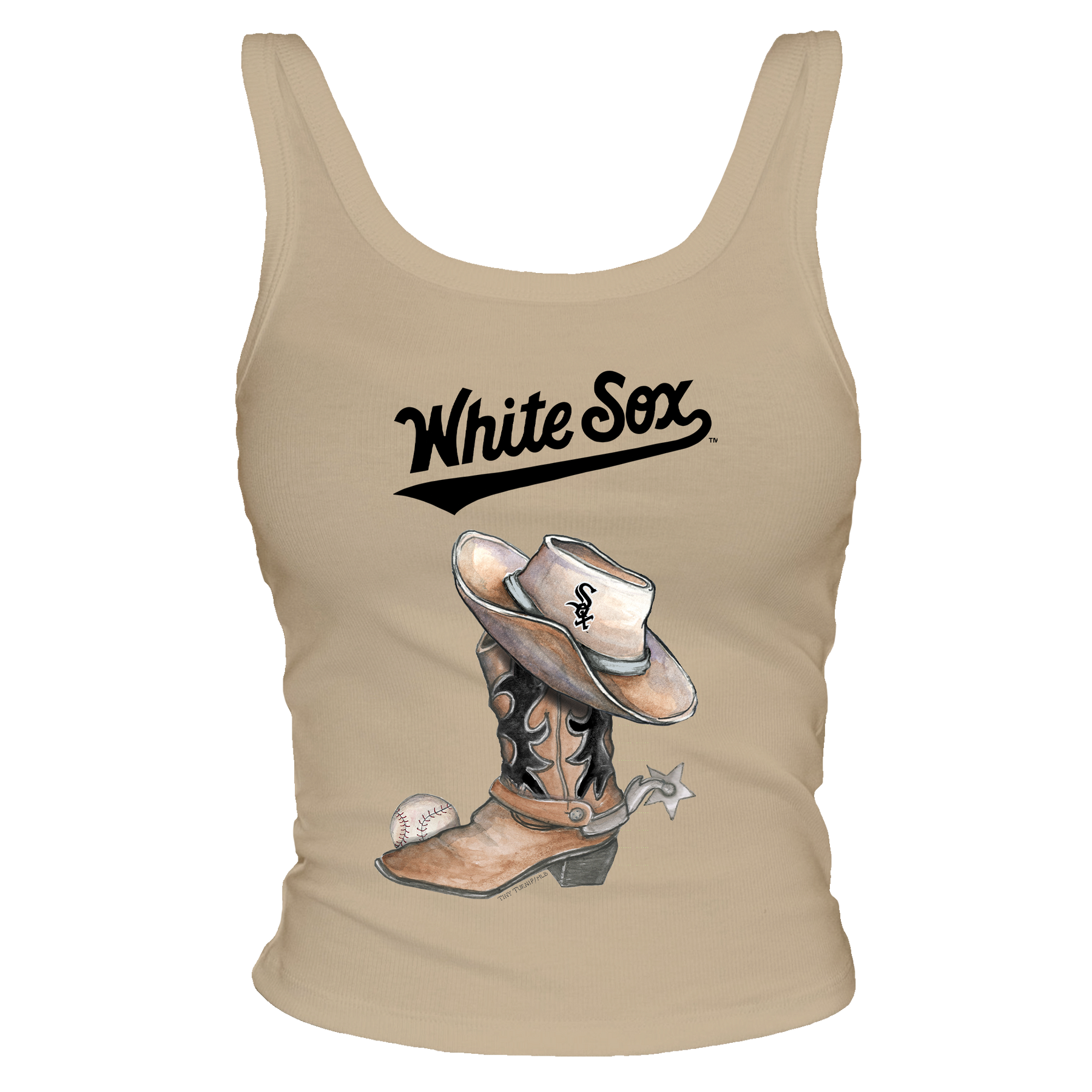Chicago White Sox Cowboy Boot Ribbed Tank