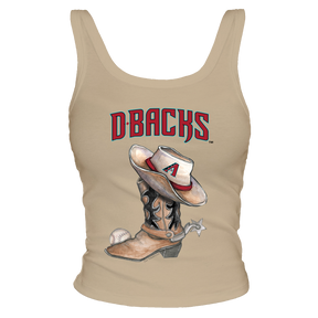 Arizona Diamondbacks Cowboy Boot Ribbed Tank