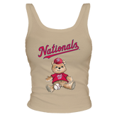 Washington Nationals Teddy Ribbed Tank