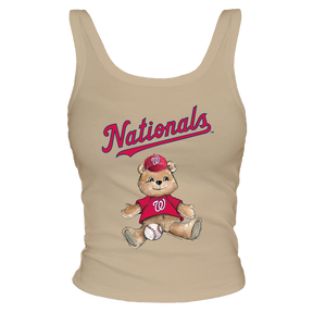 Washington Nationals Teddy Ribbed Tank