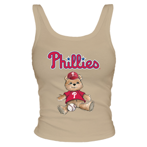 Philadelphia Phillies Teddy Ribbed Tank