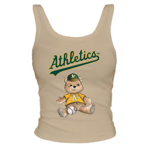 Oakland Athletics Teddy Ribbed Tank