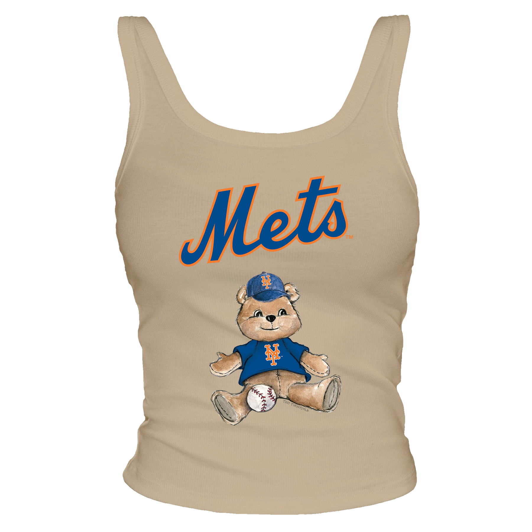 New York Mets Teddy Ribbed Tank