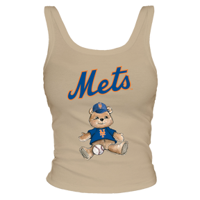 New York Mets Teddy Ribbed Tank