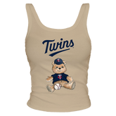 Minnesota Twins Teddy Ribbed Tank