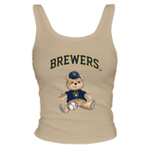 Milwaukee Brewers Teddy Ribbed Tank