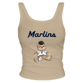 Miami Marlins Teddy Ribbed Tank