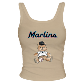 Miami Marlins Teddy Ribbed Tank