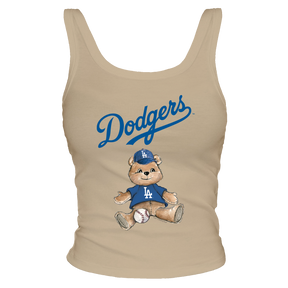 Los Angeles Dodgers Teddy Ribbed Tank
