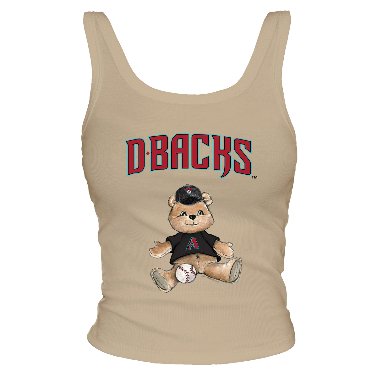 Arizona Diamondbacks Teddy Ribbed Tank