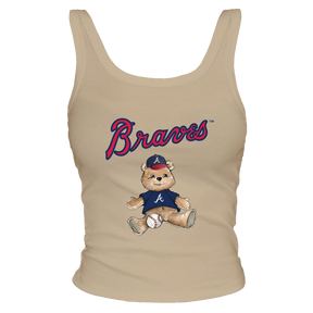 Atlanta Braves Teddy Ribbed Tank