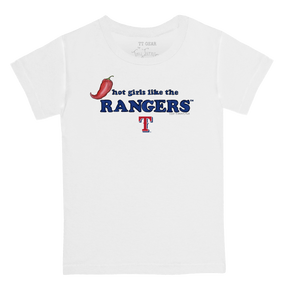 Texas Rangers Hot Girls Women's Baby Tee Shirt