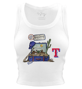 Texas Rangers Spring Training 2026 Crop Tank - Tiny Turnip