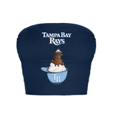 Tampa Bay Rays Sundae Helmet Crop Tube Top