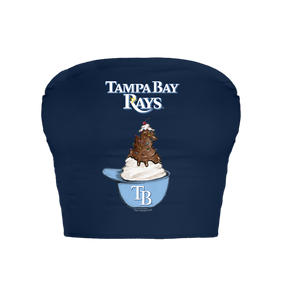 Tampa Bay Rays Sundae Helmet Crop Tube Top