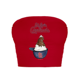 St. Louis Cardinals Sundae Helmet Crop Tube Top