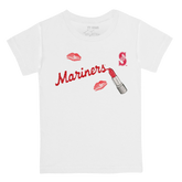 Seattle Mariners Lipstick Kid's Tee Shirt - Tiny Turnip