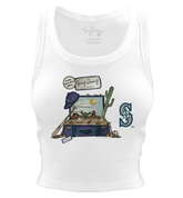 Seattle Mariners Spring Training 2026 Crop Tank - Tiny Turnip