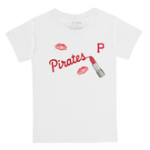 Pittsburgh Pirates Lipstick Kid's Tee Shirt - Tiny Turnip