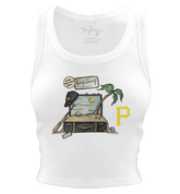 Pittsburgh Pirates Spring Training 2026 Crop Tank - Tiny Turnip