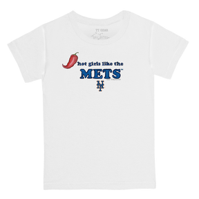 New York Mets Hot Girls Women's Baby Tee Shirt