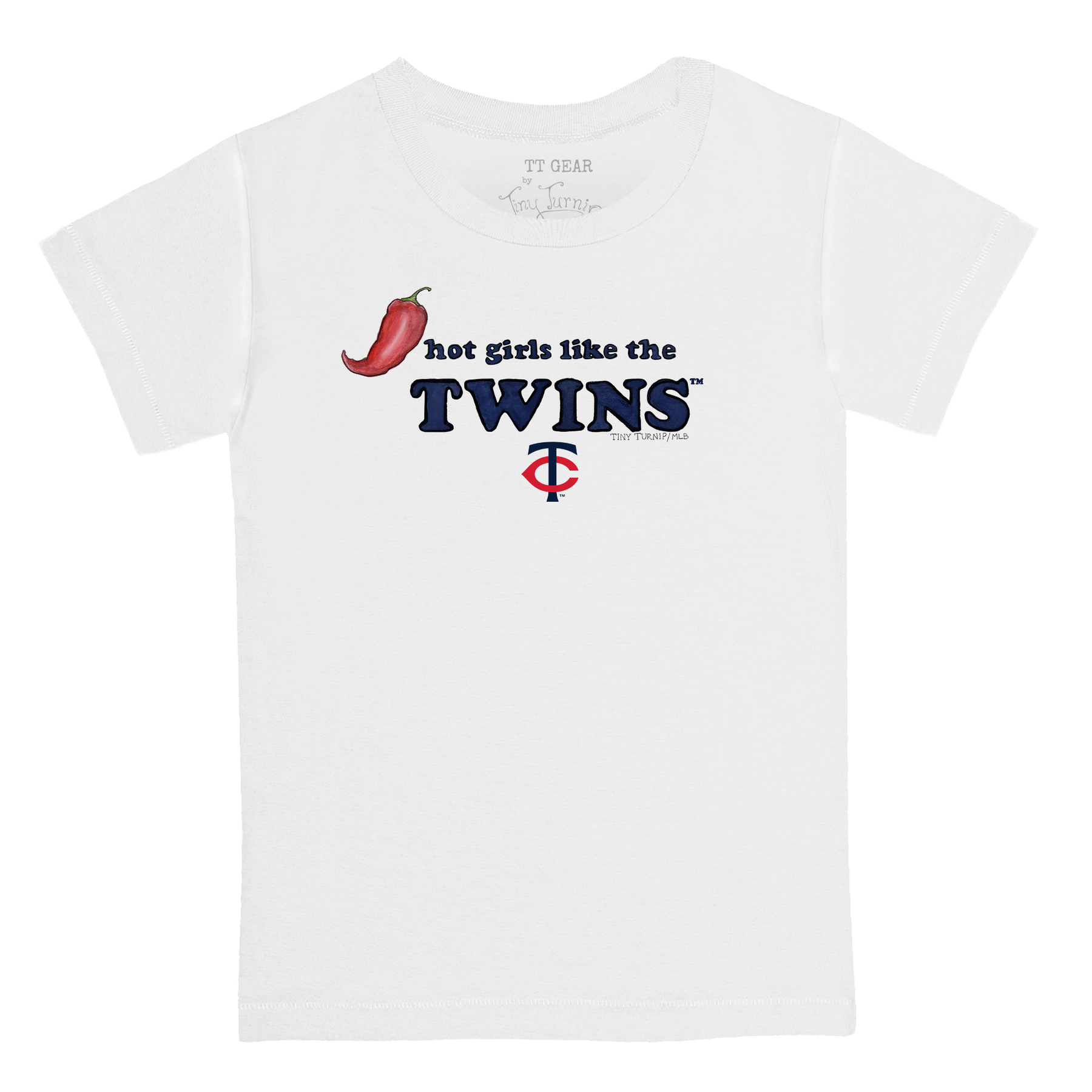 Minnesota Twins Hot Girls Women's Baby Tee Shirt