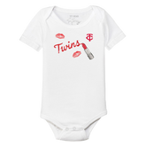 Minnesota Twins Lipstick Short Sleeve Snapper - Tiny Turnip
