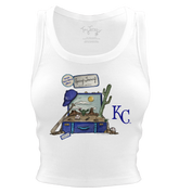 Kansas City Royals Spring Training 2026 Crop Tank - Tiny Turnip
