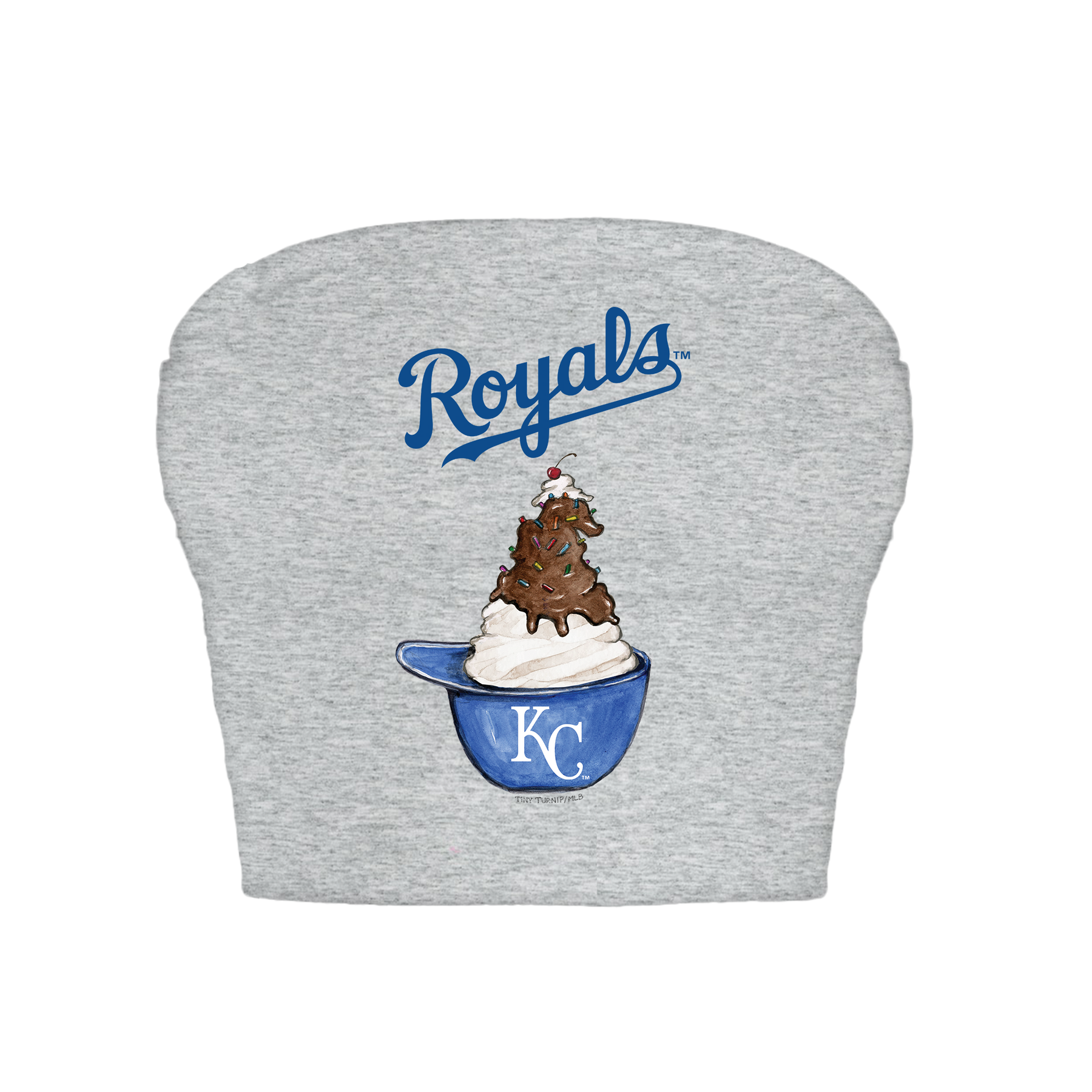 Kansas City Royals Sundae Helmet Crop Tube Top