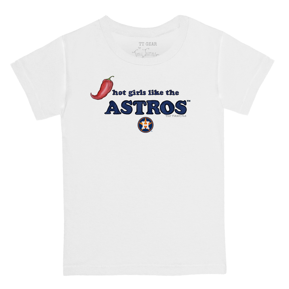 Houston Astros Hot Girls Women's Baby Tee Shirt