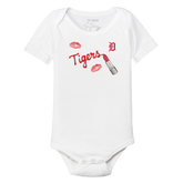 Detroit Tigers Lipstick Short Sleeve Snapper - Tiny Turnip
