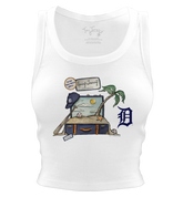 Detroit Tigers Spring Training 2026 Crop Tank - Tiny Turnip