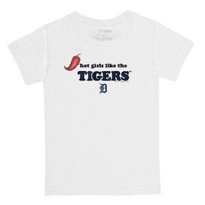 Detroit Tigers Hot Girls Women's Baby Tee Shirt