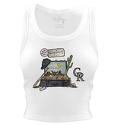 Colorado Rockies Spring Training 2026 Crop Tank - Tiny Turnip