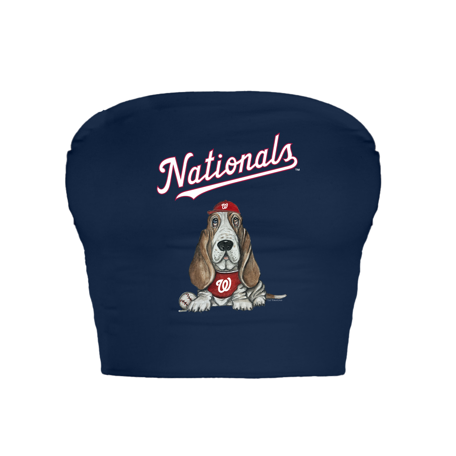 Washington Nationals Puddy Crop Tube Top
