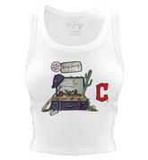 Cleveland Guardians Spring Training 2026 Crop Tank - Tiny Turnip